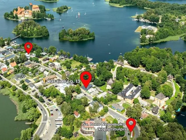 In heart of Trakai you'll find authentic Karaim house